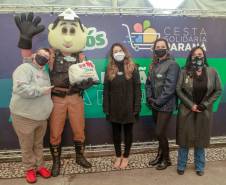Detran participa da campanha Cesta Solidária e arrecada mais de três toneladas de alimentos