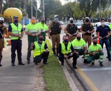 BRTran faz blitz educativa no Dia do Motociclista