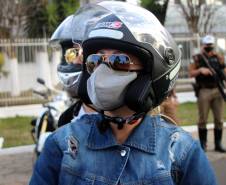 BRTran faz blitz educativa no Dia do Motociclista