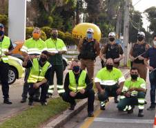 BRTran faz blitz educativa no Dia do Motociclista