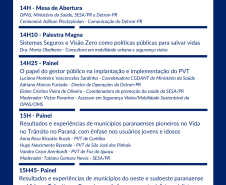Detran e Sesa promovem Fórum sobre o Programa Vida no Trânsito