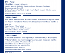 Detran e Sesa promovem Fórum sobre o Programa Vida no Trânsito