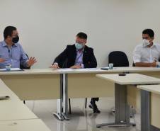 Diretoria e coordenadores do Detran se reúnem para discutir projetos e impactos da pandemia
