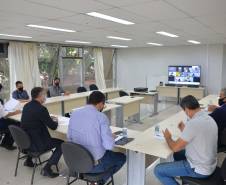 Diretoria e coordenadores do Detran se reúnem para discutir projetos e impactos da pandemia