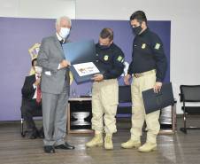 Diretores do Detran prestigiam posse do novo superintendente da PRF/PR