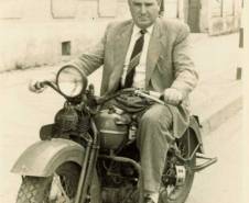 Mário Guerra em moto