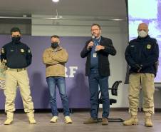Em operação conjunta, PRF identifica veículos roubados ou furtados em pátio do Detran