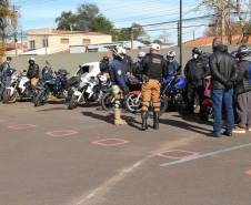 Evento para motociclistas trabalha condução e dicas para evitar acidentes