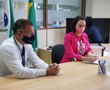 Diretor-geral recebe visita da Associação Amigas da Mama 