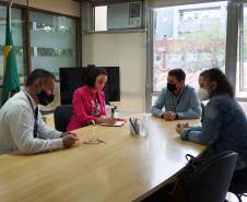 Diretor-geral recebe visita da Associação Amigas da Mama 