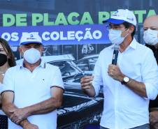 Detran-PR e Senatran lançam o novo modelo de placa preta para veículos de coleção