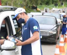 Detran e Batalhão de Polícia Rodoviária estimulam educação no trânsito no Litoral 