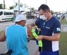 Detran promove campanhas educativas voltadas aos ciclistas no Litoral do Paraná