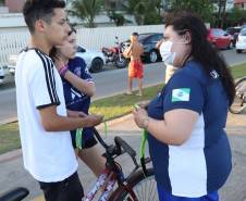 Detran promove campanhas educativas voltadas aos ciclistas no Litoral do Paraná