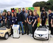 Governador inaugura Detranzinho, minicidade voltada à educação no trânsito para crianças