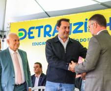 Governador inaugura Detranzinho, minicidade voltada à educação no trânsito para crianças