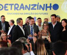 Governador inaugura Detranzinho, minicidade voltada à educação no trânsito para crianças