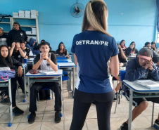 Em 15 dias, ações do Maio Amarelo alcançam mais de 3.300 pessoas no Paraná