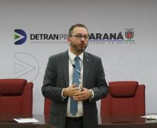 Novo diretor-geral do Detran-PR, Adriano Furtado, toma posse 