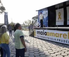 Ações do Detran-PR no Maio Amarelo alcançam quase 10 mil pessoas no Paraná