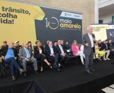 Paraná lança campanha Maio Amarelo com ações educativas e entrega de veículos ao Detran