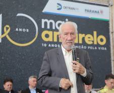 Paraná lança campanha Maio Amarelo com ações educativas e entrega de veículos ao Detran