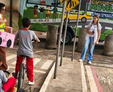 Detran-PR promove atividade de educação do trânsito com alunos de Paraíso do Norte