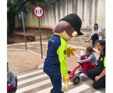 Detran-PR promove atividade de educação do trânsito com alunos de Paraíso do Norte