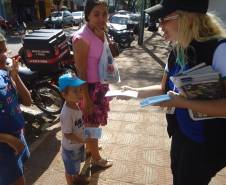 As unidades regionais do Departamento de Trânsito do Paraná realizaram uma série de ações educativas especiais para a Semana Nacional de Trânsito 2013.