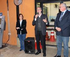 Detran/PR inaugura totem de autoatendimento da Rua da Cidadania de Santa Felicidade. Foto: Álvaro Divardin