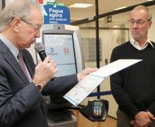 Detran inaugura Totem na Associação Comercial do Paraná