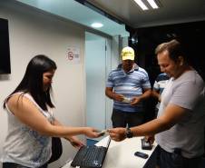 O Departamento de Trânsito do Paraná levou sua unidade de atendimento itinerante para o fim de semana em comemoração ao Dia das Crianças, organizado em parceria com diversos órgãos da prefeitura municipal na Paroquia Santo Antônio da Pádua.