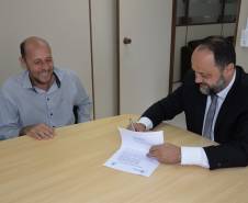 Prefeito Roberto Carlos Messias, do município de Nova Fátima/PR 