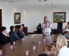 Governadora Cida Borghetti assina convênios com o Detra-PR para parcelamento de dívidas no cartão de crédito  -   Curitiba, 05/11/2018  -  Foto: Orlando Kissner/ANPr