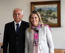 Governadora Cida Borghetti assina convênios com o Detra-PR para parcelamento de dívidas no cartão de crédito  -   Curitiba, 05/11/2018  -  Foto: Orlando Kissner/ANPr