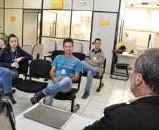 O diretor-geral do Detran, Marcos Traad, visitou nesta semana oito Ciretrans da região Sudoeste do Estado.  