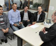 O diretor-geral do Detran, Marcos Traad, visitou nesta semana oito Ciretrans da região Sudoeste do Estado.  