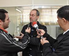 O diretor-geral do Detran, Marcos Traad, visitou nesta semana oito Ciretrans da região Sudoeste do Estado.  