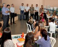 O Departamento de Trânsito do Paraná (Detran) deu início, nesta semana, a uma série de encontros com 1,5 mil professores da rede municipal de ensino, de 134 cidades paranaenses. Foto: Paulo Rosa/Detran