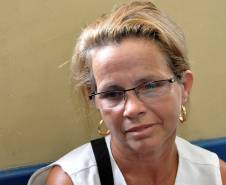 O Departamento de Trânsito do Paraná (Detran) deu início, nesta semana, a uma série de encontros com 1,5 mil professores da rede municipal de ensino, de 134 cidades paranaenses.Na foto, a professora Marisa Braga. Foto: Paulo Rosa/Detran
