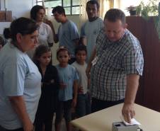 Na semana passada, alunos especiais da APAE (Associação de Pais e Amigos dos Excepcionais) de Sertanópolis visitaram a Ciretran do município.