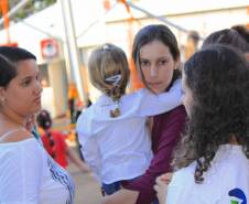 A Unidade Itinerante do Departamento de Trânsito do Paraná, Detran Móvel, está atendendo os visitantes da Expoingá- Feira Agropecuária, Industrial e Comercial de Maringá - que acontece até o dia 18 de maio, no Parque de Exposições da cidade.