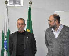 O Departamento de Trânsito do Paraná (Detran) apresentou na tarde desta quarta-feira (04), em Curitiba, a proposta de implantação dos serviços do Detran Fácil para as emissoras de canal aberto que já trabalham com sinal digital no Estado. Foto: Allan Marba/Detran