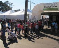 O Departamento de Trânsito do Estado do Paraná (Detran) participou dos três dias de evento (8, 9 e 10) do Mutirão da Cidadania - Paraná em Ação, em Foz do Iguaçu. 