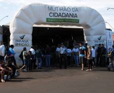 O Departamento de Trânsito do Estado do Paraná (Detran) participou dos três dias de evento (8, 9 e 10) do Mutirão da Cidadania - Paraná em Ação, em Foz do Iguaçu. 