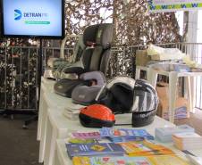 O Departamento de Trânsito do Estado do Paraná (Detran) participou dos três dias de evento (8, 9 e 10) do Mutirão da Cidadania - Paraná em Ação, em Foz do Iguaçu. 