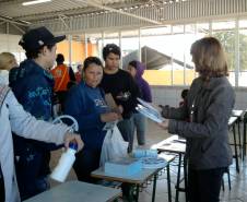 Cerca de duas mil pessoas participaram das ações educativas promovidas pelo Departamento de Trânsito do Paraná (Detran) em dois eventos realizados no último fim de semana. 