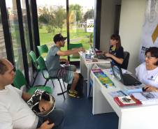 Detran realiza ações educativas em Ponta Grossa e Guarapuava com unidade móvel. Foto:DETRAN