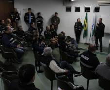 Julgadores de recursos de multas participam de blitz em Curitiba. Foto: Juliano Pedrozo
