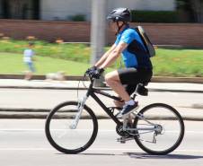 Detran Paraná orienta sobre uso seguro da bicicleta e mostra experiências de ciclistas.Foto:Juliano Pedrozo